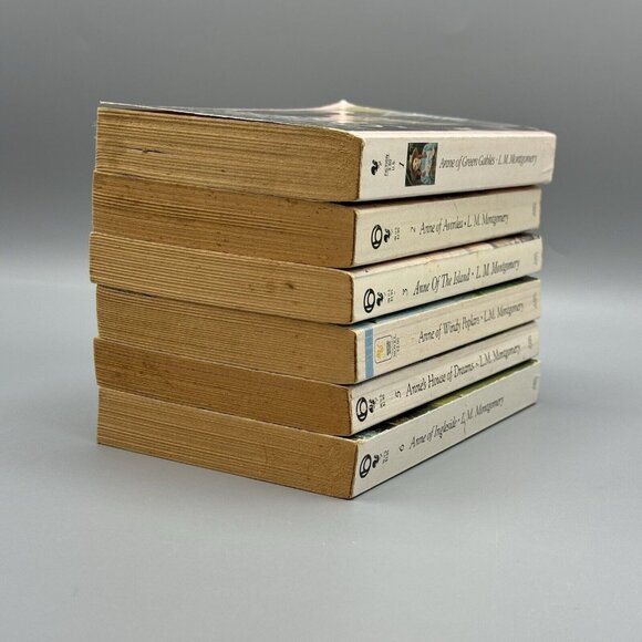 Anne Of Green Gables Book Lot Of 6 Paperback Good - Picture 5 of 5